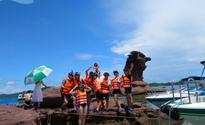 Tour Cano 4 Đảo Phú Quốc - Công Viên San Hô - Hòn Dâm Ngang ( Gầm Ghì)